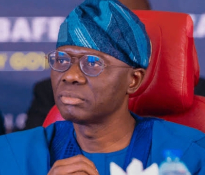 Image of the current Governor of Lagos state, Babajide Sanwo-Olu