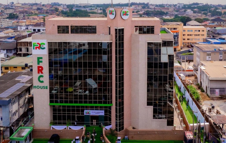 Image of newly commissioned headquaters of the Financial Reporting Council of Nigeria (FRC)